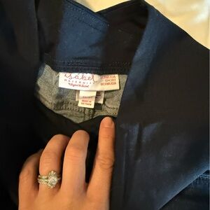 Bundle of maternity shorts.